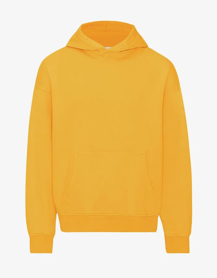 Women Hoodies Colorful Standard Organic Oversized Hood Burned Yellow