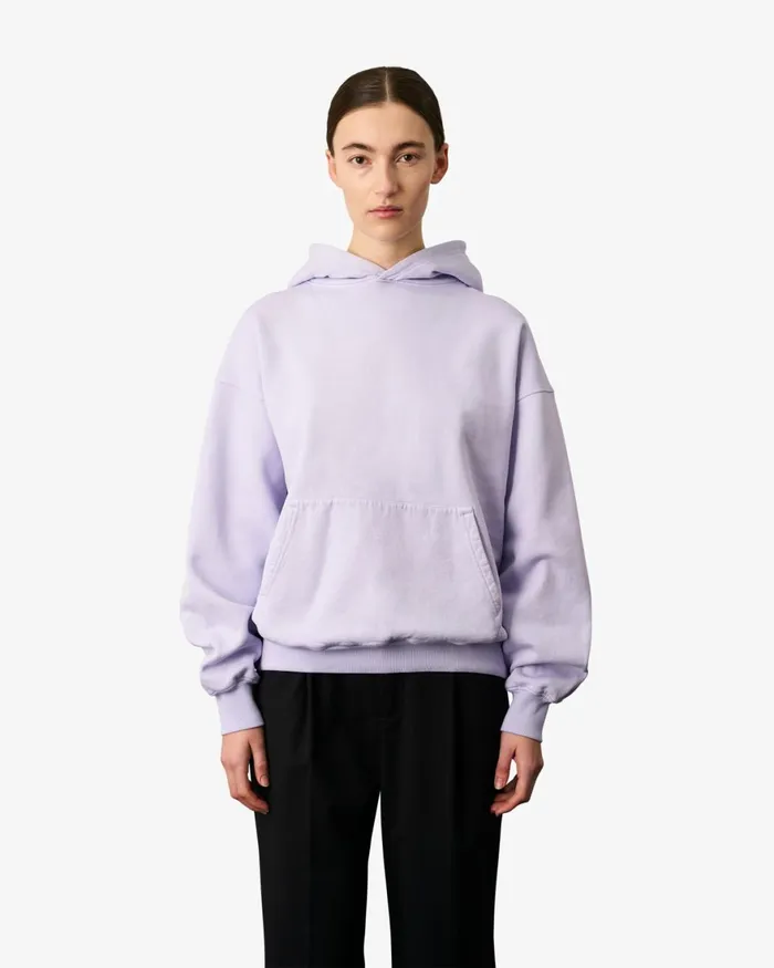 Women Hoodies Colorful Standard Organic Oversized Hood Burned Yellow