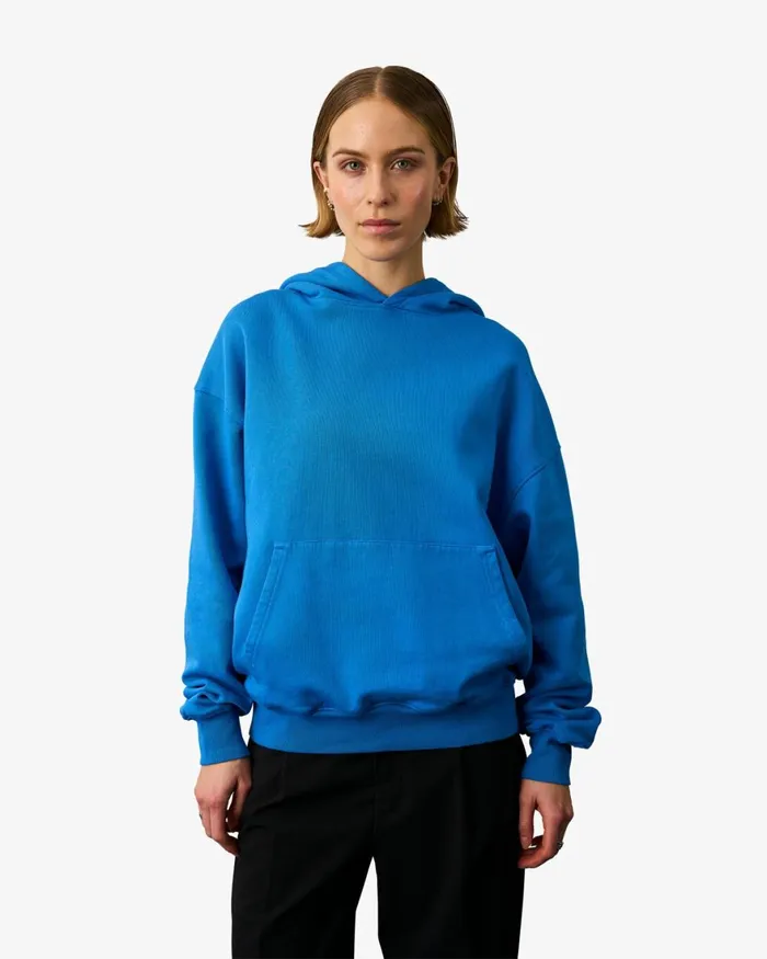 Women Hoodies Colorful Standard Organic Oversized Hood Faded Grey