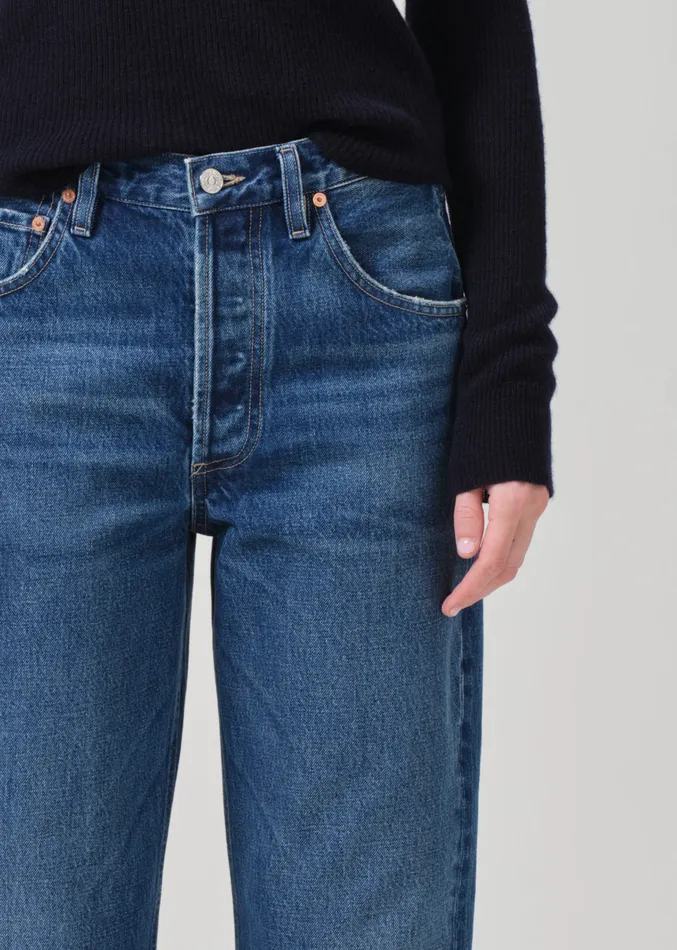 Women Jeans Citizens Of Humanity Dahlia Bow Leg Baby Roll In Claremont