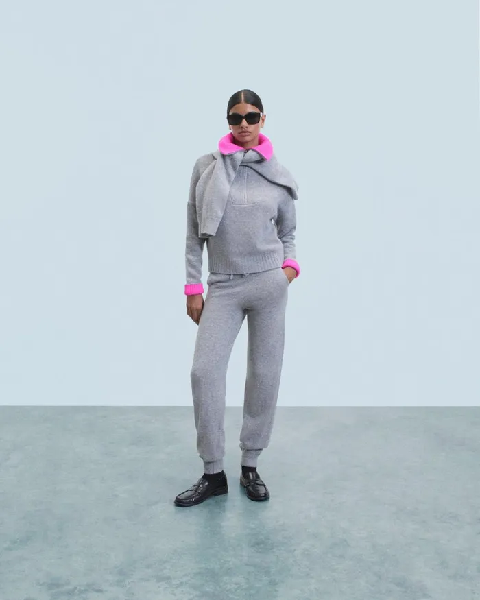 Women Joggers From Future Basic Straight Joggers Dark Heather Gray