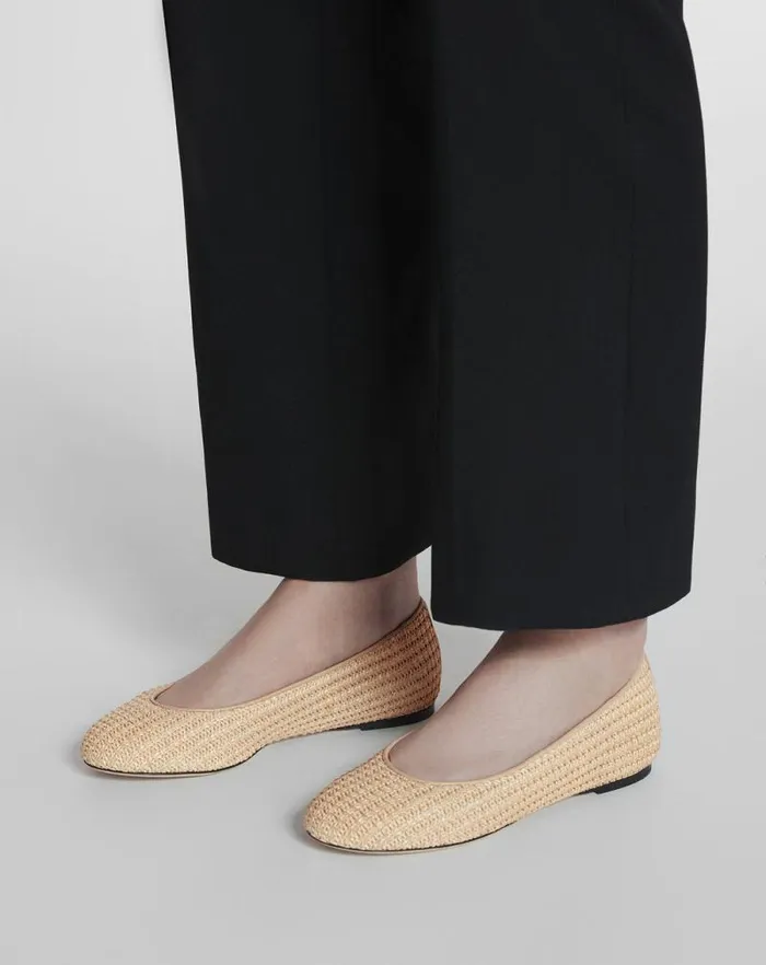 Women Lanvin Ballerinas Raffia Ballerina Natural Women Lanvin Ballerinas Raffia Ballerina Natural