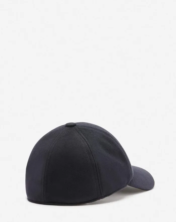 Women Lanvin Hats Lanvin Wool Cap Navy Blue