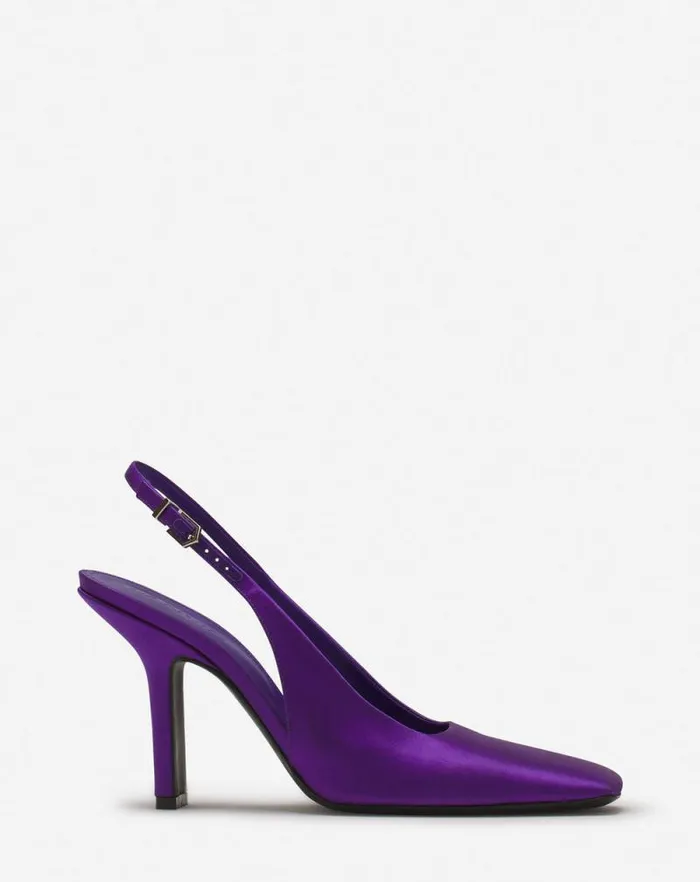 Women Lanvin Pumps Mesure Satin Pumps Anemone