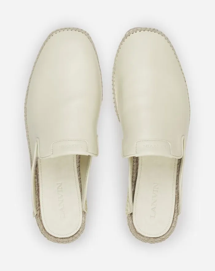 Women Lanvin Sandals and Mules Domra Leather Mules Lin Women Lanvin Sandals and Mules Domra Leather Mules Lin