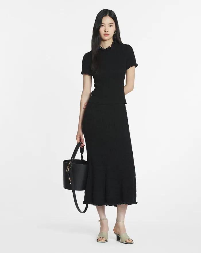 Women Lanvin Tops Cotton Top Black Women Lanvin Tops Cotton Top Black