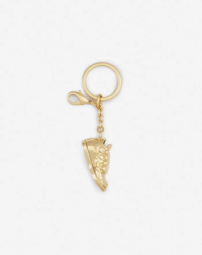 Women Lanvin Wallets and Small Leather Goods Curb Sneakers Brass Key Ring Gold Women Lanvin Wallets and Small Leather Goods Curb Sneakers Brass Key Ring Gold