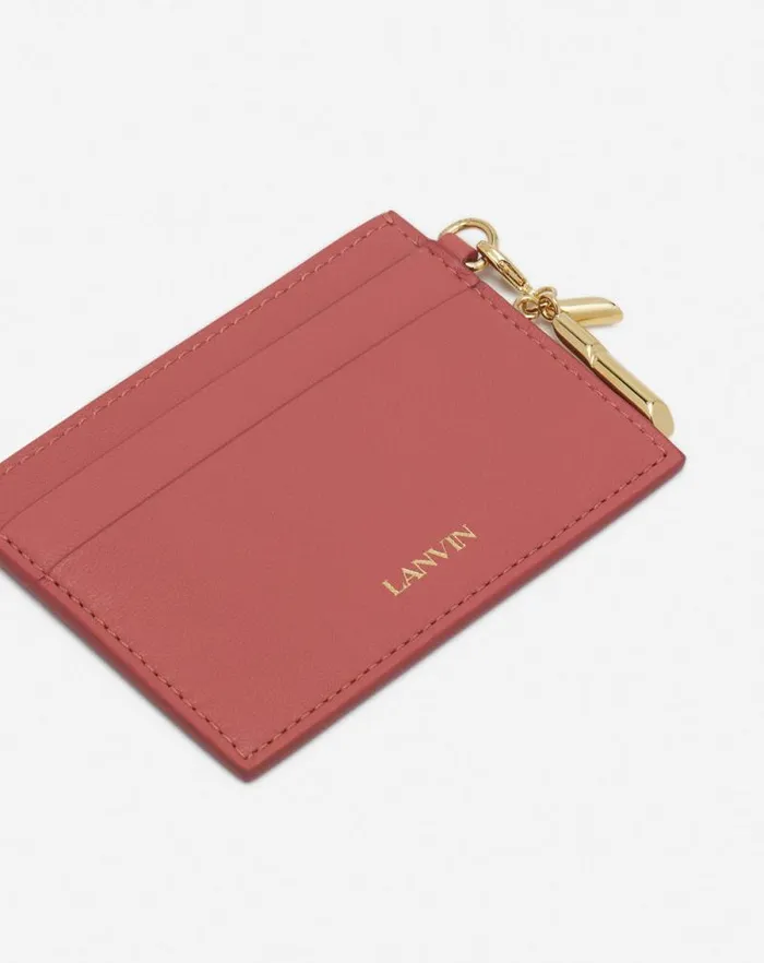 Women Lanvin Wallets and Small Leather Goods Squence Leather Cardholder Litchi Women Lanvin Wallets and Small Leather Goods Squence Leather Cardholder Litchi