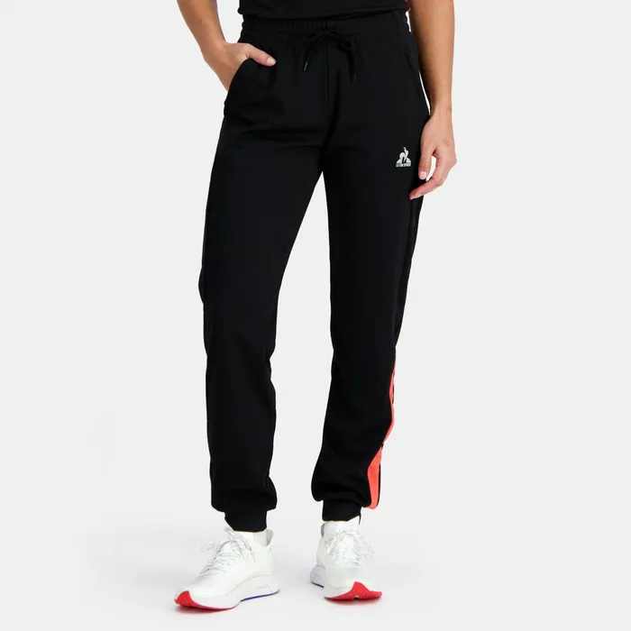 Women Le Coq Sportif Trousers Joggers And Shorts Trousers De Sport