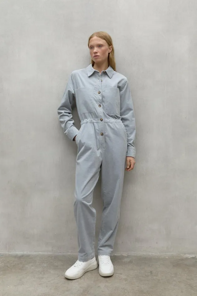 Women Light Blue June Jumpsuit Ecoalf Dresses