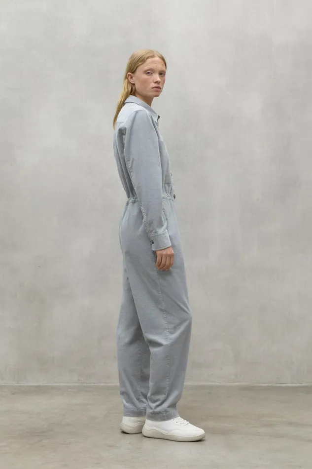 Women Light Blue June Jumpsuit Ecoalf Dresses