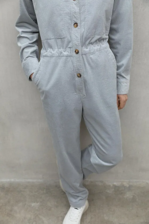 Women Light Blue June Jumpsuit Ecoalf Dresses