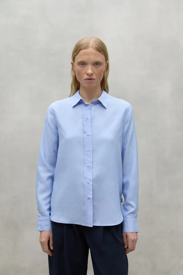 Women Light Blue Trima Shirt Ecoalf Shirts