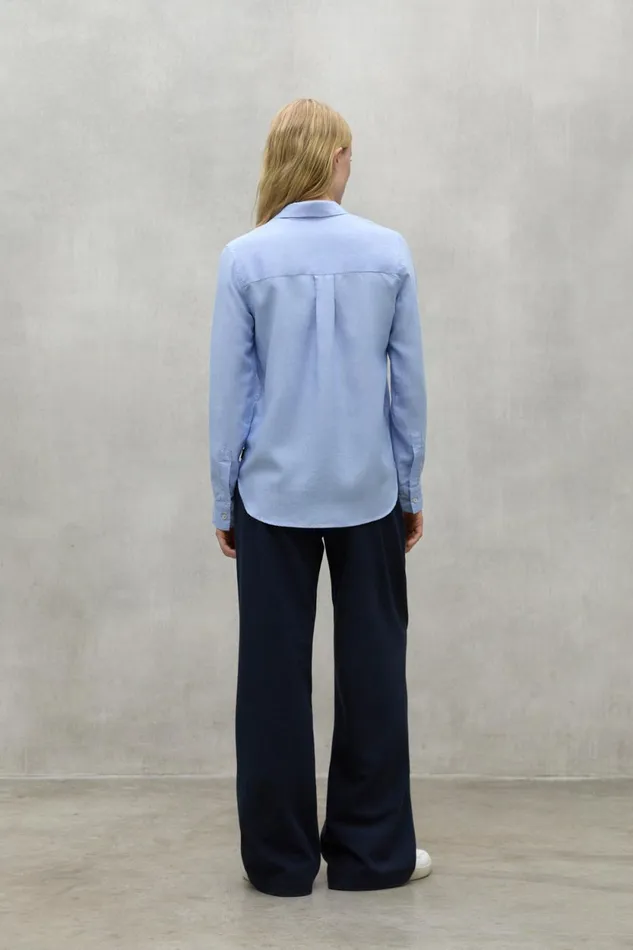 Women Light Blue Trima Shirt Ecoalf Shirts