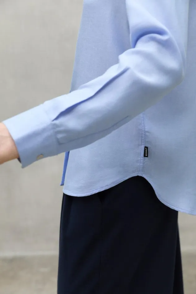 Women Light Blue Trima Shirt Ecoalf Shirts