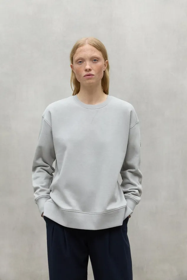 Women Light Grey Storm Sweatshirt Ecoalf Sweatshirts