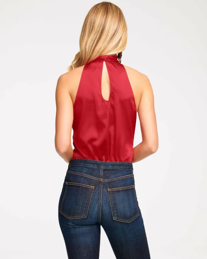 Women Lori High Neck Tank Top Navy Ramy Brook Tops Women Lori High Neck Tank Top Navy Ramy Brook Tops