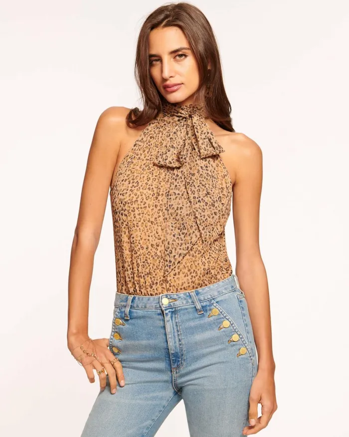 Women Lori High Neck Tank Top Navy Ramy Brook Tops Women Lori High Neck Tank Top Navy Ramy Brook Tops