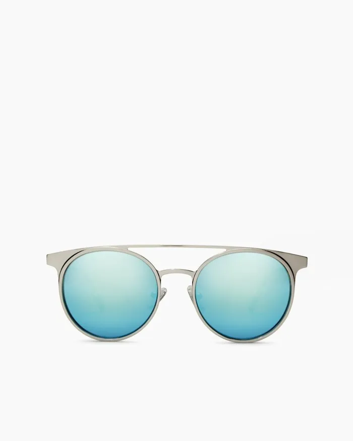Women Malibu Round Sunglasses Rose Gold Ramy Brook Swimwear