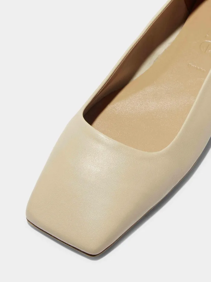Women Matti Nappa Leather Ballet Flats Aeyde Flats