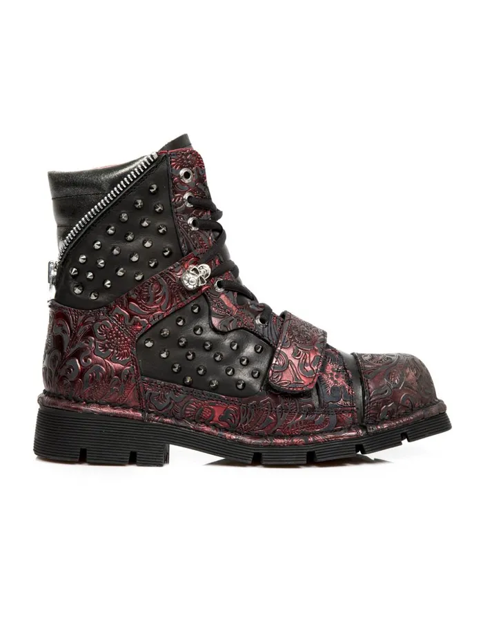 WomenMen Ankle Boot Comfort M1636C1 New Rock Booties WomenMen Ankle Boot Comfort M1636C1 New Rock Booties