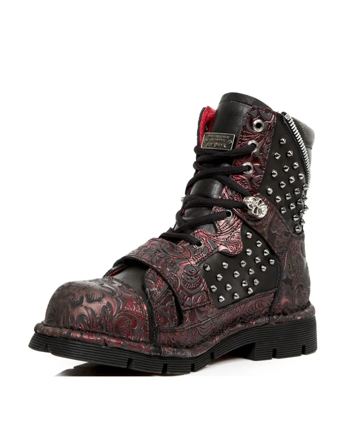 WomenMen Ankle Boot Comfort M1636C1 New Rock Booties WomenMen Ankle Boot Comfort M1636C1 New Rock Booties