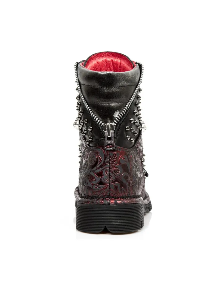 WomenMen Ankle Boot Comfort M1636C1 New Rock Booties WomenMen Ankle Boot Comfort M1636C1 New Rock Booties