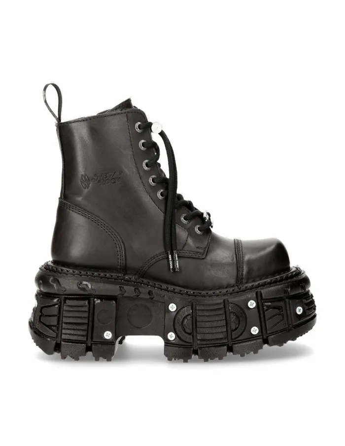 WomenMen Ankle Boot Imperfect With Laces MMili083cctC8 New Rock Boots WomenMen Ankle Boot Imperfect With Laces MMili083cctC8 New Rock Boots