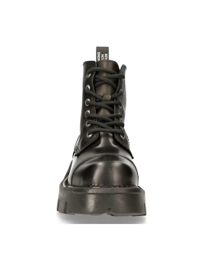 WomenMen Ankle Boot Metallic MMili210nC1 New Rock Boots WomenMen Ankle Boot Metallic MMili210nC1 New Rock Boots