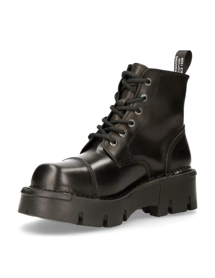WomenMen Ankle Boot Metallic MMili210nC1 New Rock Boots WomenMen Ankle Boot Metallic MMili210nC1 New Rock Boots