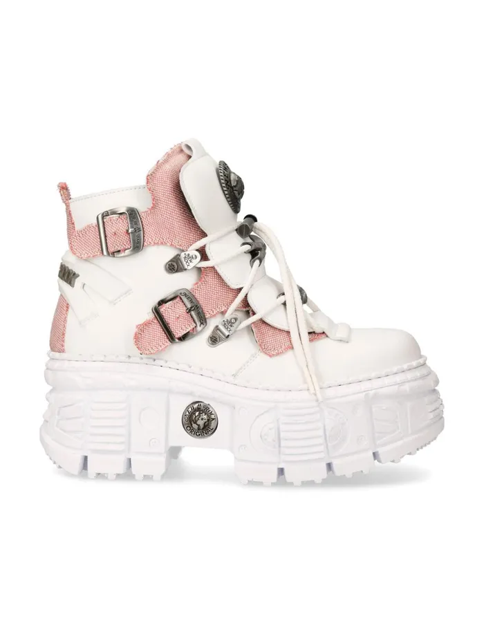 WomenMen Ankle Boot Tank MWall052V2 New Rock Booties WomenMen Ankle Boot Tank MWall052V2 New Rock Booties