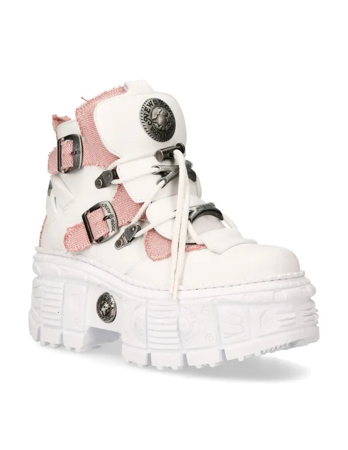 WomenMen Ankle Boot Tank MWall052V2 New Rock Booties WomenMen Ankle Boot Tank MWall052V2 New Rock Booties