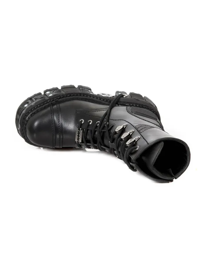 WomenMen Boot Black Imperfect MTank009C1 New Rock Boots WomenMen Boot Black Imperfect MTank009C1 New Rock Boots