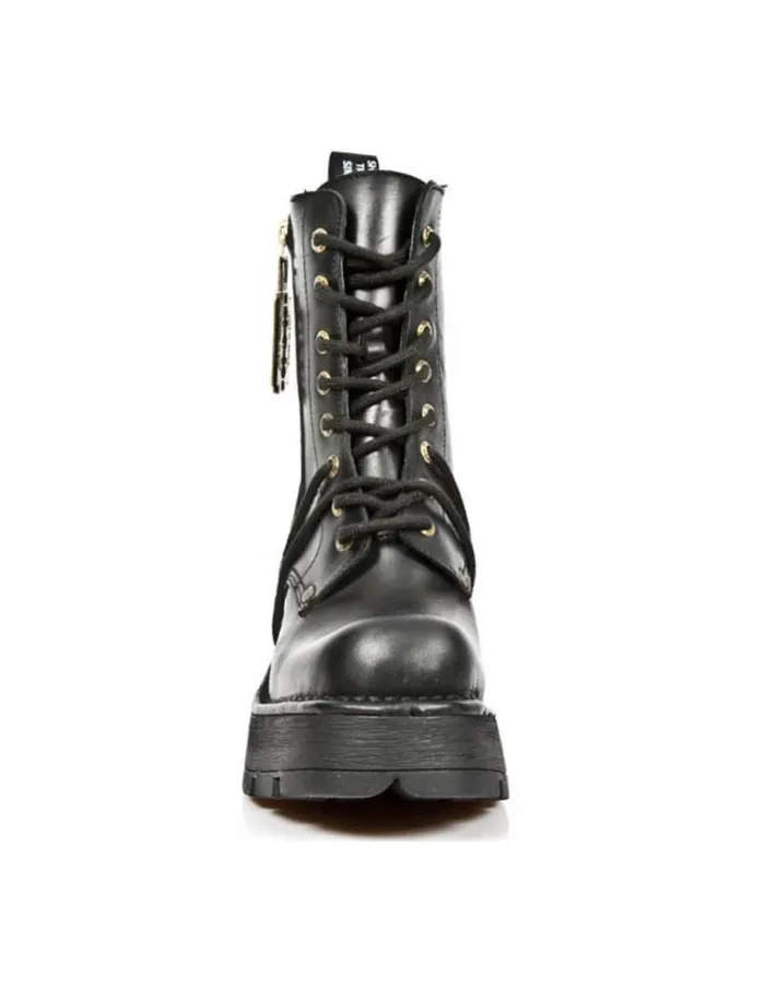 WomenMen Boot Metallic M1045C2 New Rock Boots WomenMen Boot Metallic M1045C2 New Rock Boots