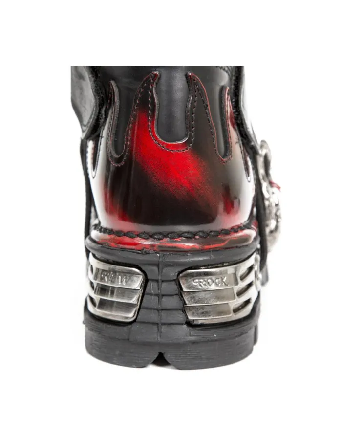 WomenMen Boot Metallic M195S1 New Rock Boots WomenMen Boot Metallic M195S1 New Rock Boots