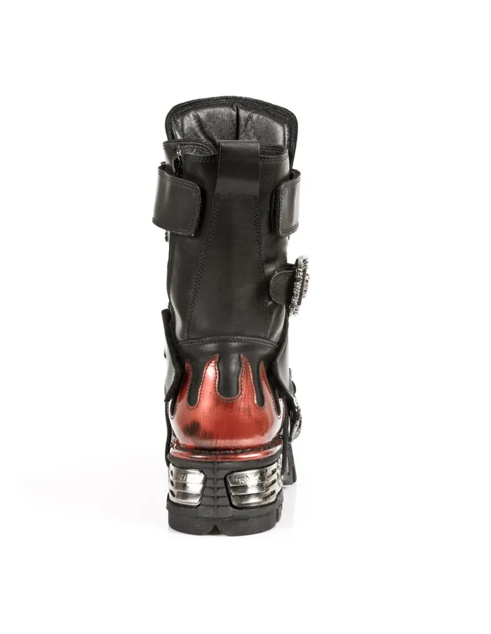 WomenMen Boot Metallic M195S1 New Rock Boots WomenMen Boot Metallic M195S1 New Rock Boots
