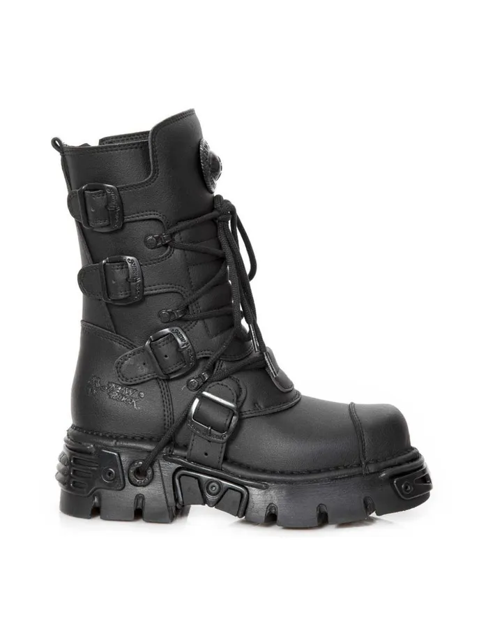WomenMen Boot Metallic M313Vs22 New Rock Boots