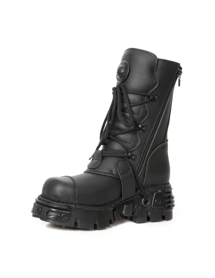 WomenMen Boot Metallic M313Vs22 New Rock Boots WomenMen Boot Metallic M313Vs22 New Rock Boots