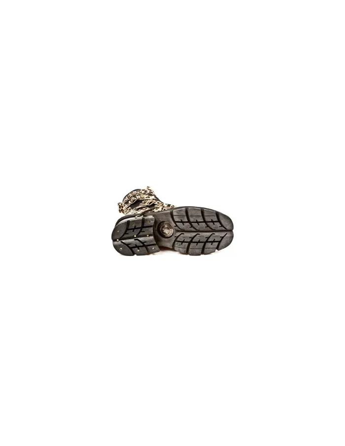 WomenMen Boot Metallic M373C43 New Rock Boots WomenMen Boot Metallic M373C43 New Rock Boots