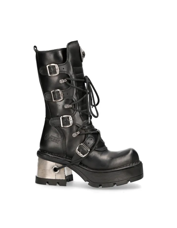 WomenMen Boot Metallic M373S33 New Rock Boots WomenMen Boot Metallic M373S33 New Rock Boots