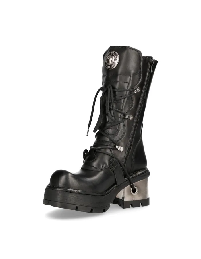 WomenMen Boot Metallic M373S33 New Rock Boots WomenMen Boot Metallic M373S33 New Rock Boots