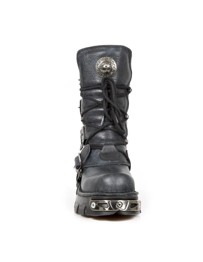WomenMen Boot Metallic M373czC88 New Rock Boots WomenMen Boot Metallic M373czC88 New Rock Boots