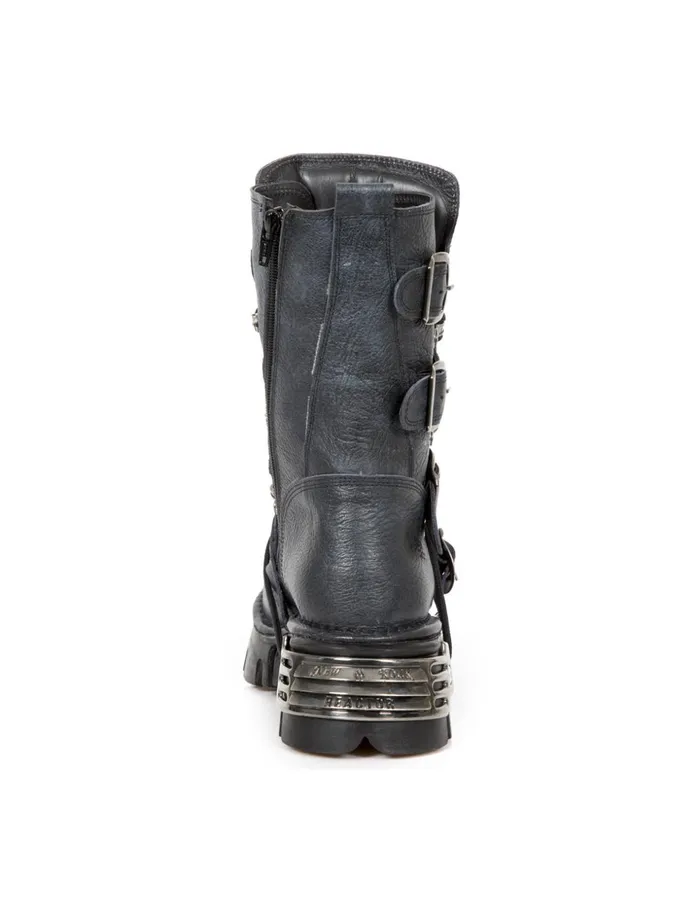 WomenMen Boot Metallic M373czC88 New Rock Boots WomenMen Boot Metallic M373czC88 New Rock Boots
