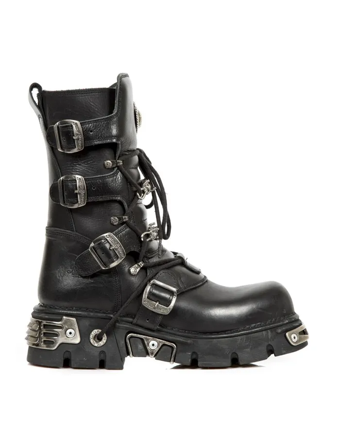 WomenMen Boot Metallic M393C1 New Rock Boots WomenMen Boot Metallic M393C1 New Rock Boots