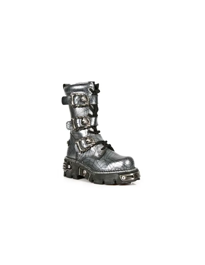 WomenMen Boot Metallic M710S3 New Rock Boots WomenMen Boot Metallic M710S3 New Rock Boots