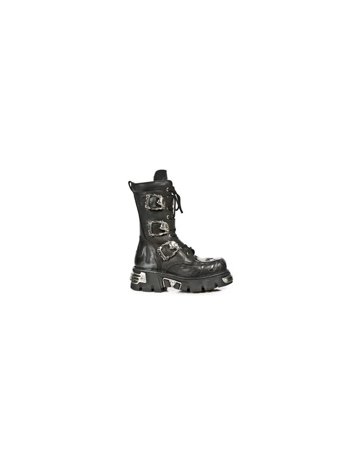 WomenMen Boot Metallic M711C10 New Rock Boots