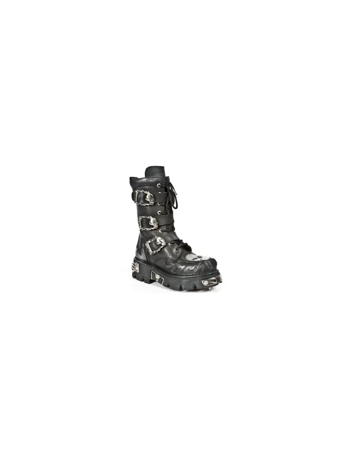WomenMen Boot Metallic M711C10 New Rock Boots WomenMen Boot Metallic M711C10 New Rock Boots