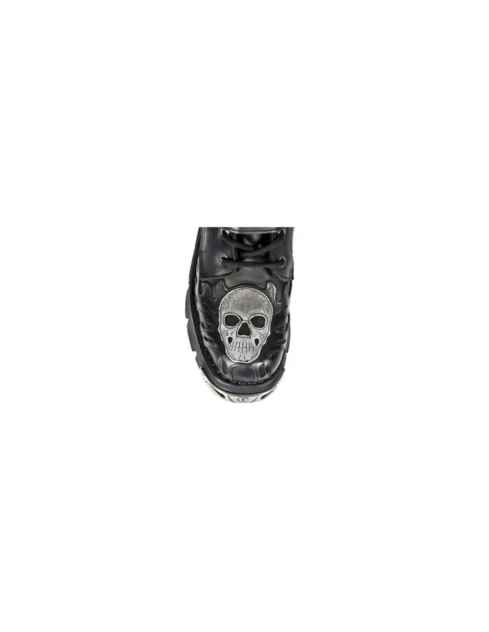 WomenMen Boot Metallic M711C10 New Rock Boots WomenMen Boot Metallic M711C10 New Rock Boots