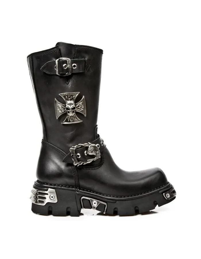 WomenMen Boot Neobiker M1601C1 New Rock Boots WomenMen Boot Neobiker M1601C1 New Rock Boots