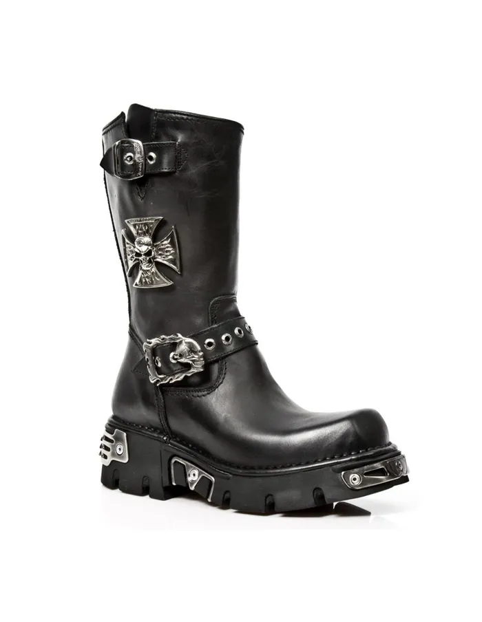 WomenMen Boot Neobiker M1601C1 New Rock Boots WomenMen Boot Neobiker M1601C1 New Rock Boots